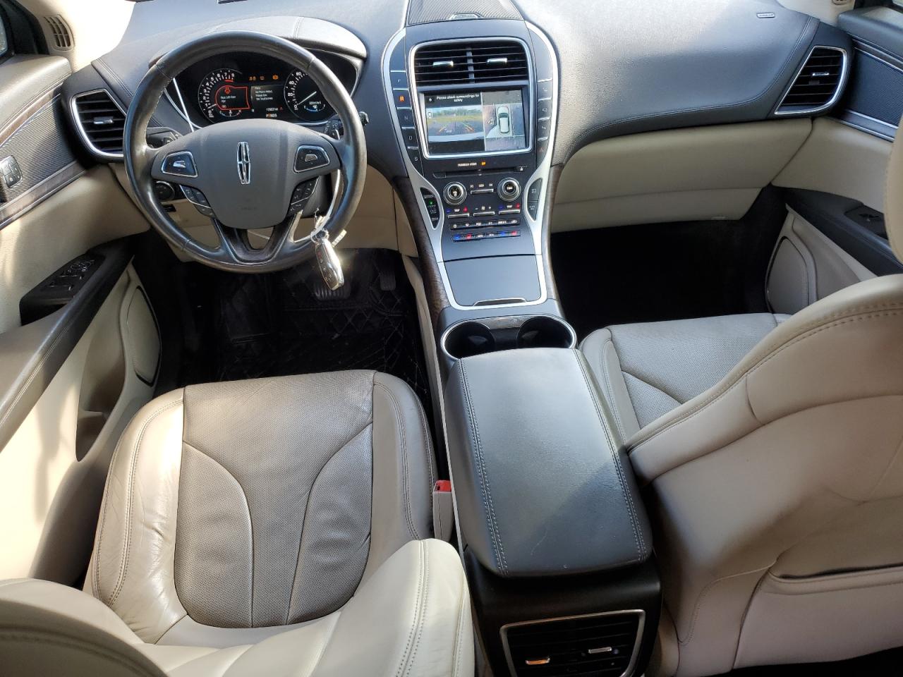 2016 Lincoln MKX VIN 2LMTJ8LP1GBL49582 Copart auction photo, side / front end damage thumbnail 8