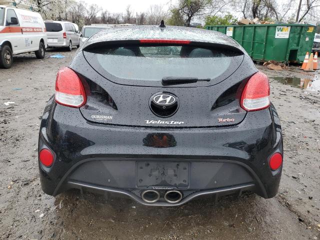 2016 Hyundai Veloster VIN KMHTC6AE8GU255401 Copart auction photo, undercarriage / front end damage thumbnail 6