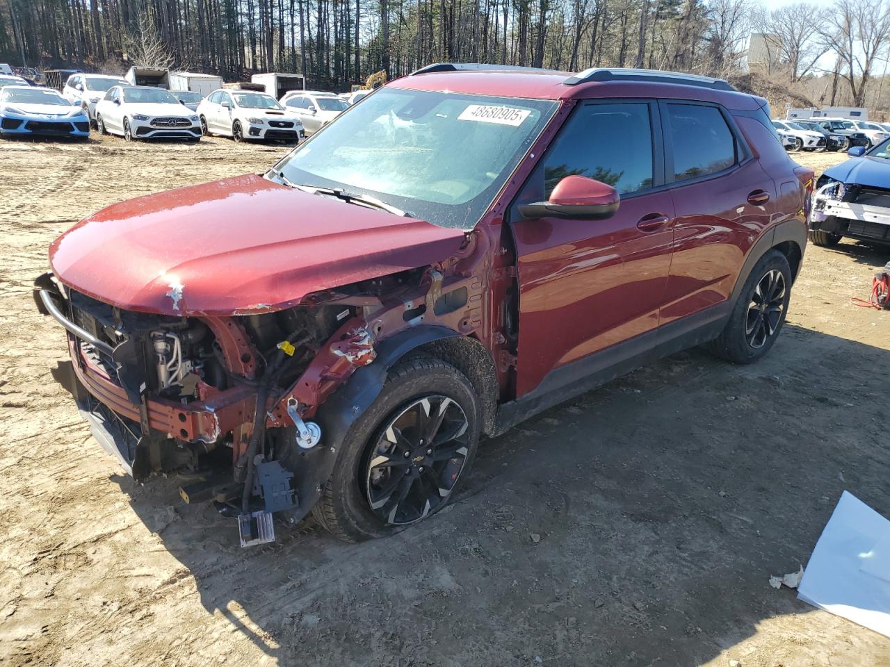 2022 Chevrolet TrailBlazer VIN KL79MPS20NB124636