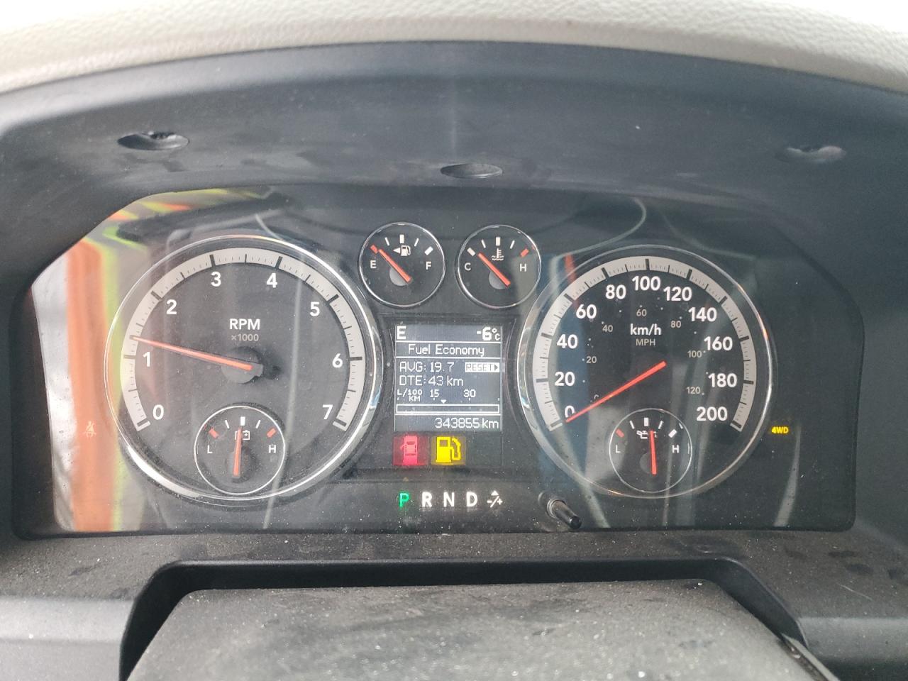 2011 Dodge RAM VIN 1D7RV1GT0BS667663 Copart auction photo, front end / side damage thumbnail 9