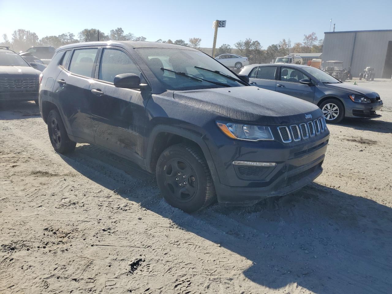 2020 Jeep Compass VIN 3C4NJDAB3LT212182 Copart auction photo, water/flood damage thumbnail 4