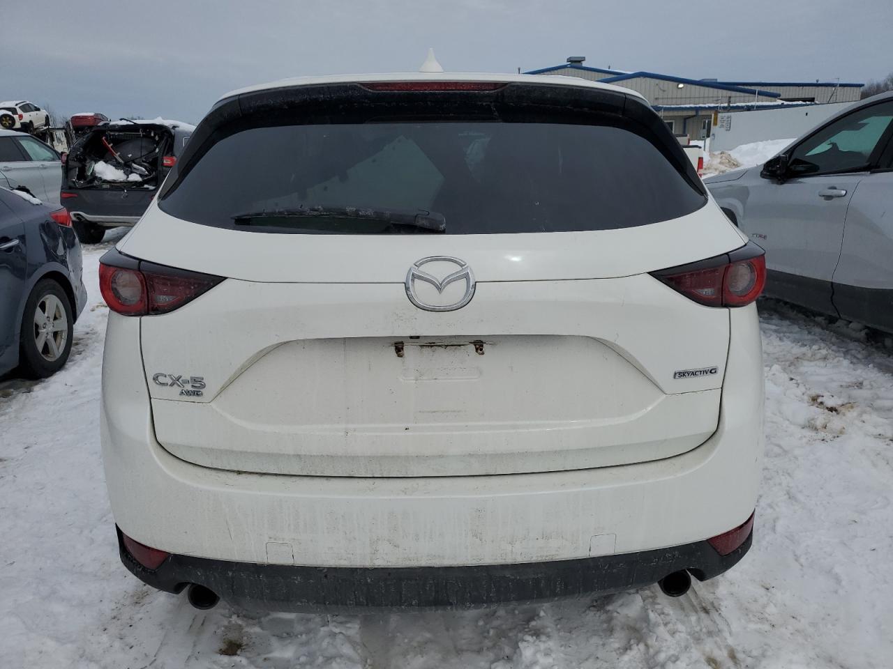 2020 Mazda CX-5 VIN JM3KFBCM3L0720695 Copart auction photo, front end damage thumbnail 6