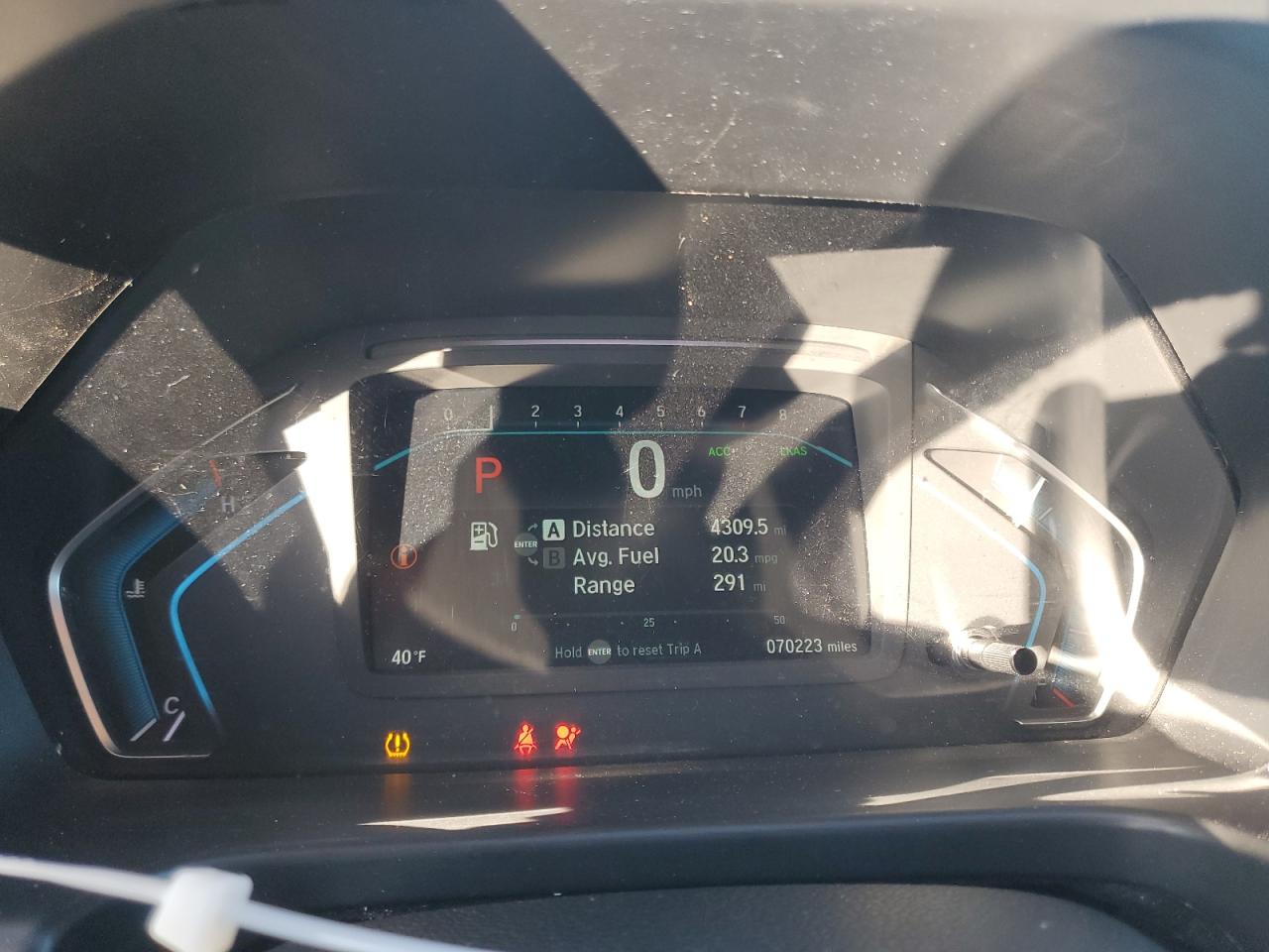 2020 Honda Odyssey VIN 5FNRL6H70LB021035 Copart auction photo, rear end damage thumbnail 9