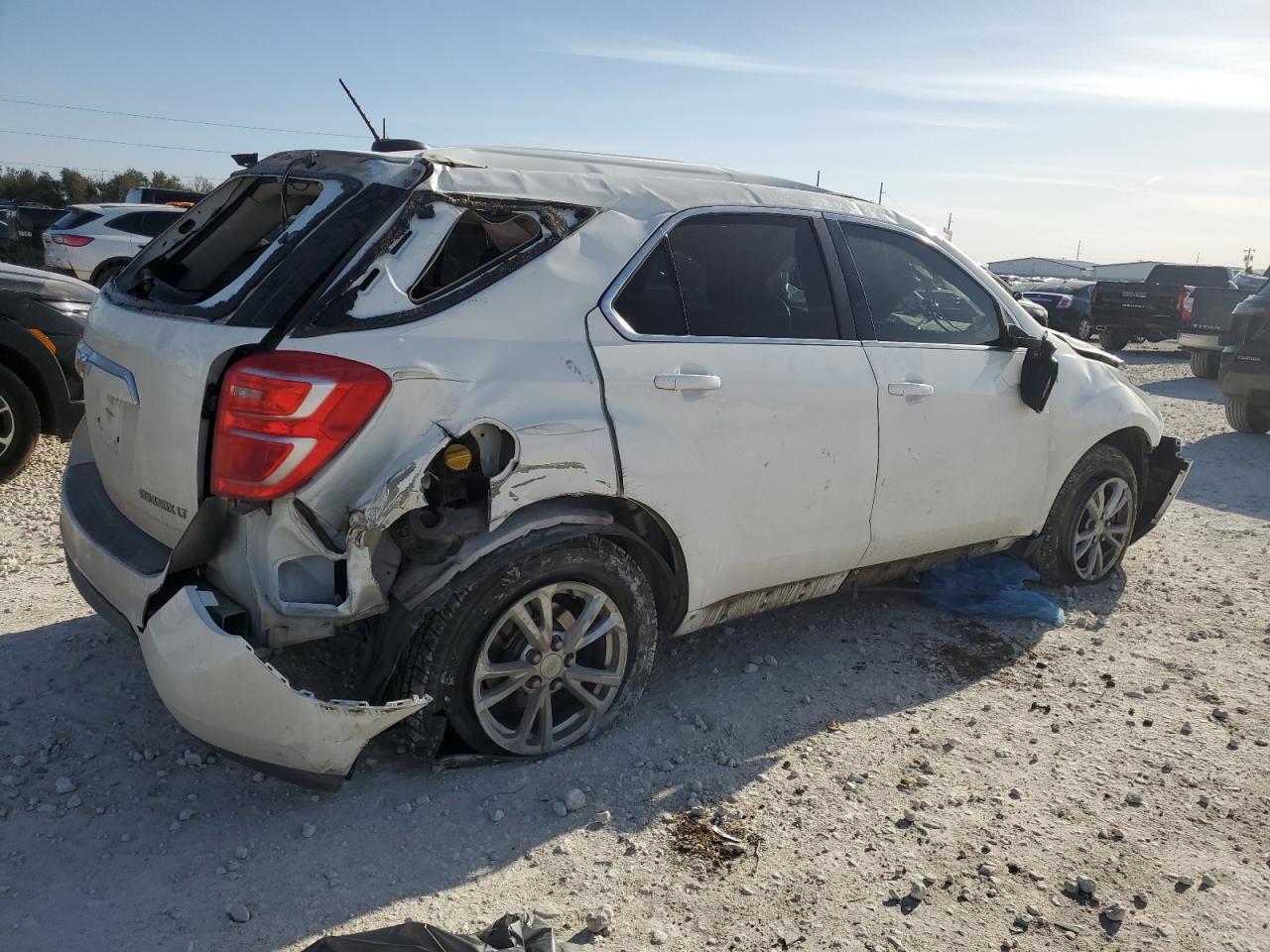 2016 Chevrolet Equinox VIN 2GNALCEK7G6176513 Copart auction photo, rollover damage thumbnail 3
