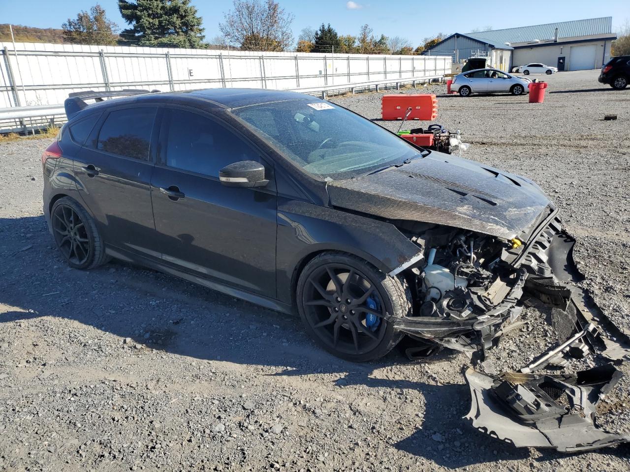 2017 Ford Focus VIN WF0DP3TH5H4125089 Copart auction photo, front end damage thumbnail 4