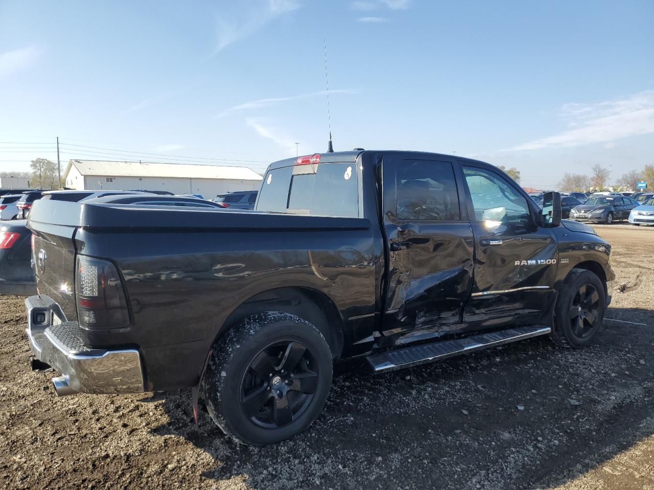 2011 Dodge RAM VIN 1D7RV1CTXBS511166 Copart auction photo, side / rear end damage thumbnail 3