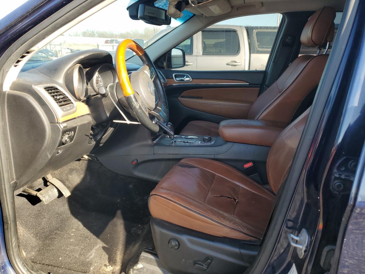 2013 Jeep Grand Cherokee VIN 1C4RJFCT8DC523252 Copart auction photo, undercarriage damage thumbnail 7