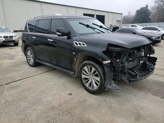2017 Infiniti QX80 VIN JN8AZ2NF9H9645499 Copart auction photo, front end damage thumbnail 12