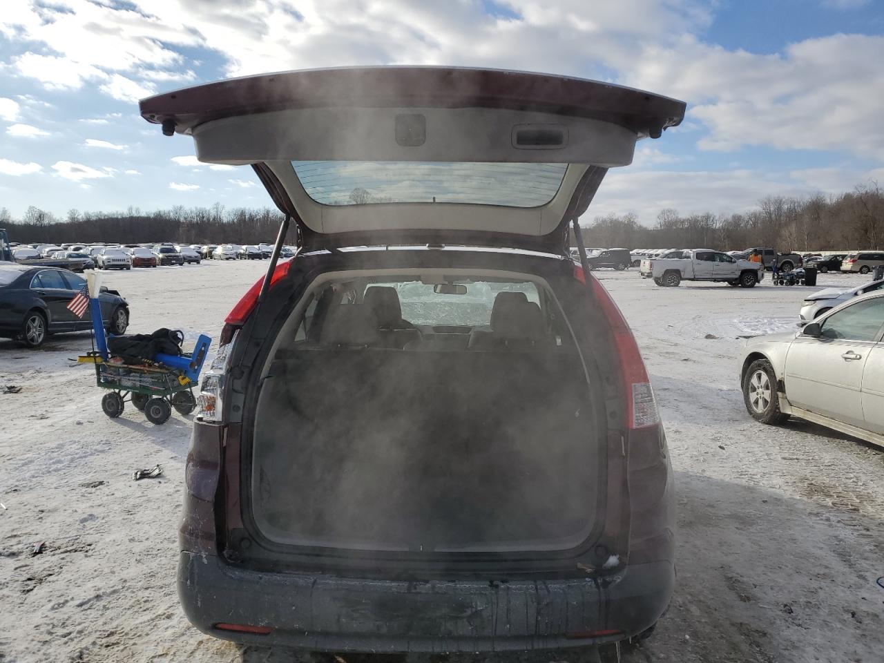 2013 Honda CR-V VIN 5J6RM4H75DL074386 Copart auction photo, rear end damage thumbnail 6