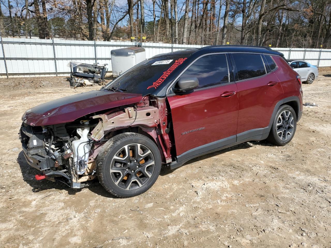 2021 Jeep Compass VIN 3C4NJDDB3MT512169