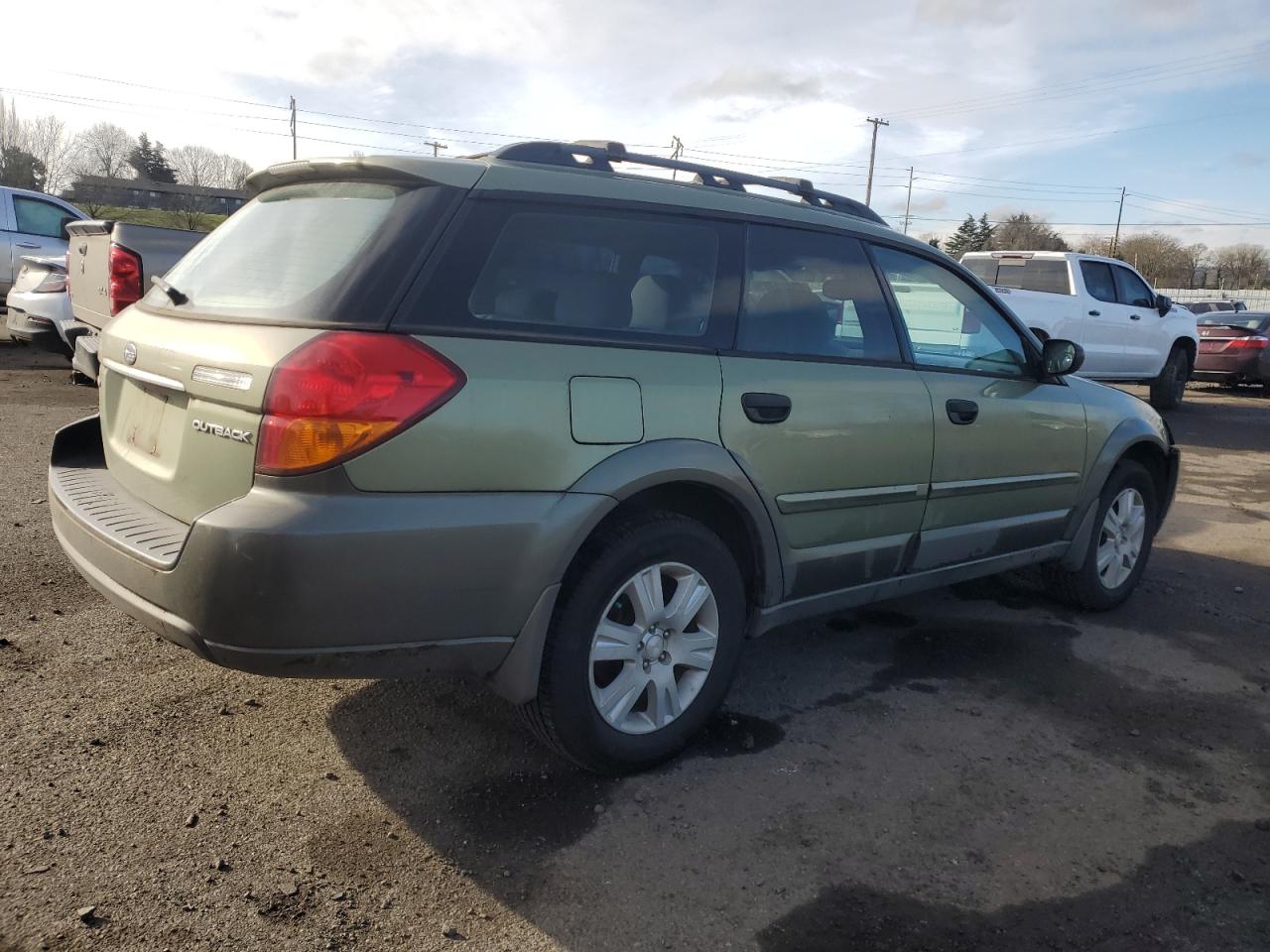 2005 Subaru Legacy VIN 4S4BP61C657379760 Copart auction photo, front end damage thumbnail 3