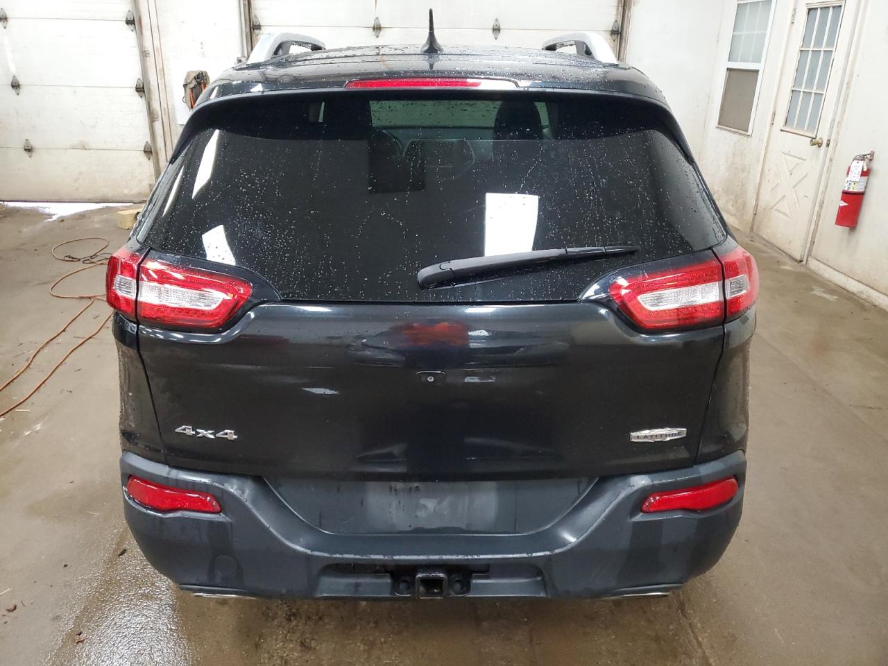 2015 Jeep Grand Cherokee VIN 1C4PJMCSXFW654204 Copart auction photo, front end / side damage thumbnail 6