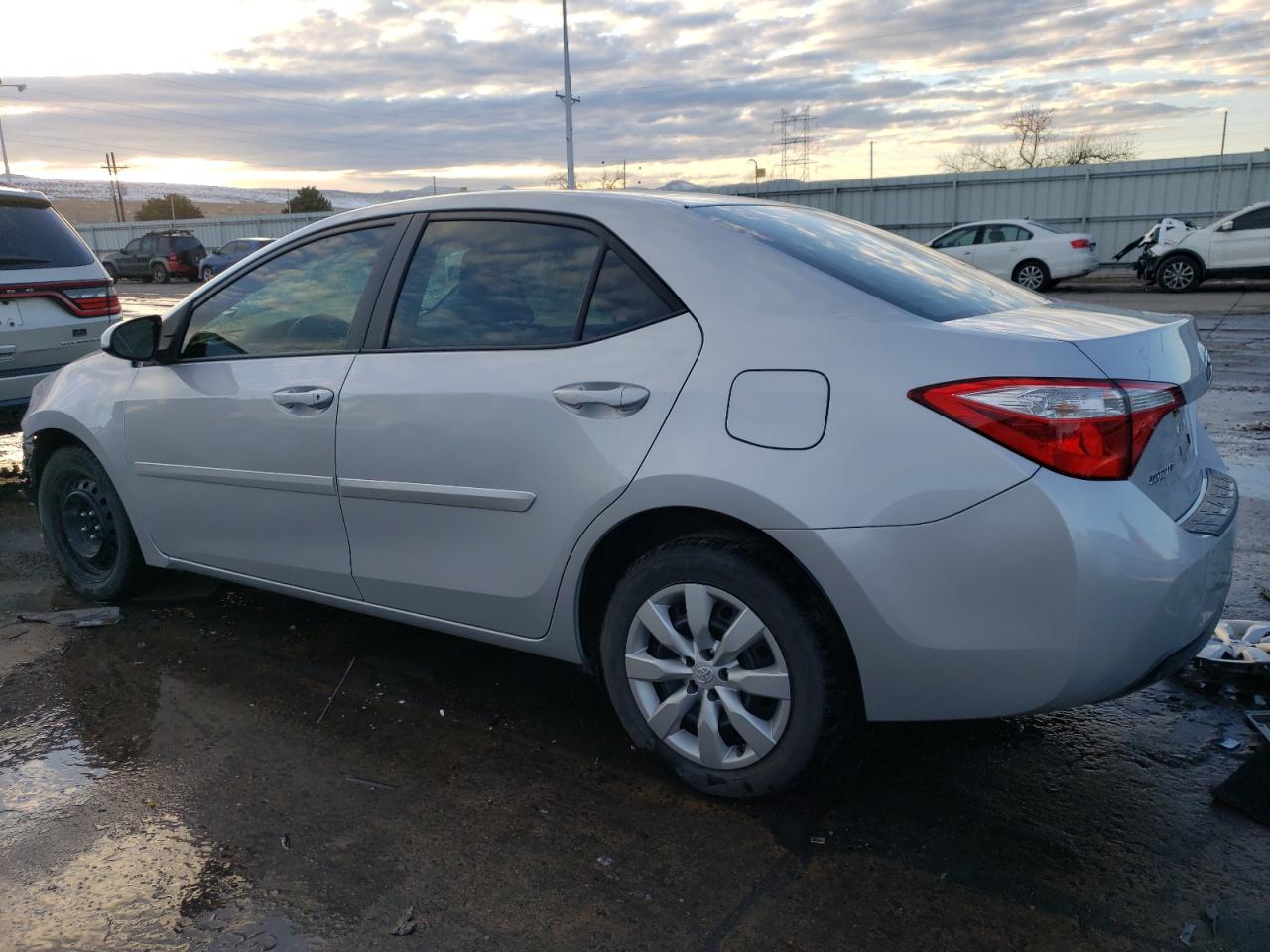 2016 Toyota Corolla VIN 2T1BURHE6GC645737 Copart auction photo, front end / hail damage thumbnail 2