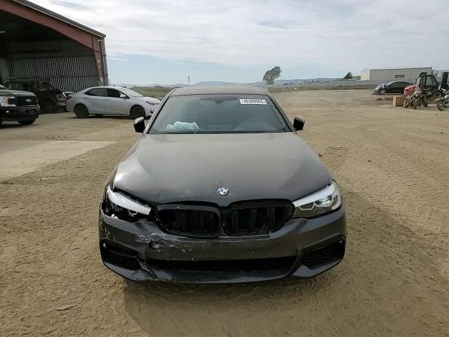 2018 BMW 5er VIN WBAJE5C59JWA92900 Copart auction photo, front end damage thumbnail 11