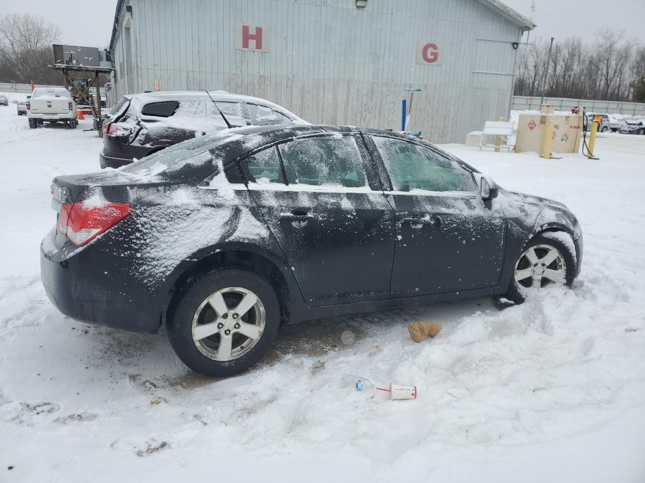 2014 Chevrolet Cruze VIN 1G1PC5SB4E7277808 Copart auction photo, undercarriage damage thumbnail 3