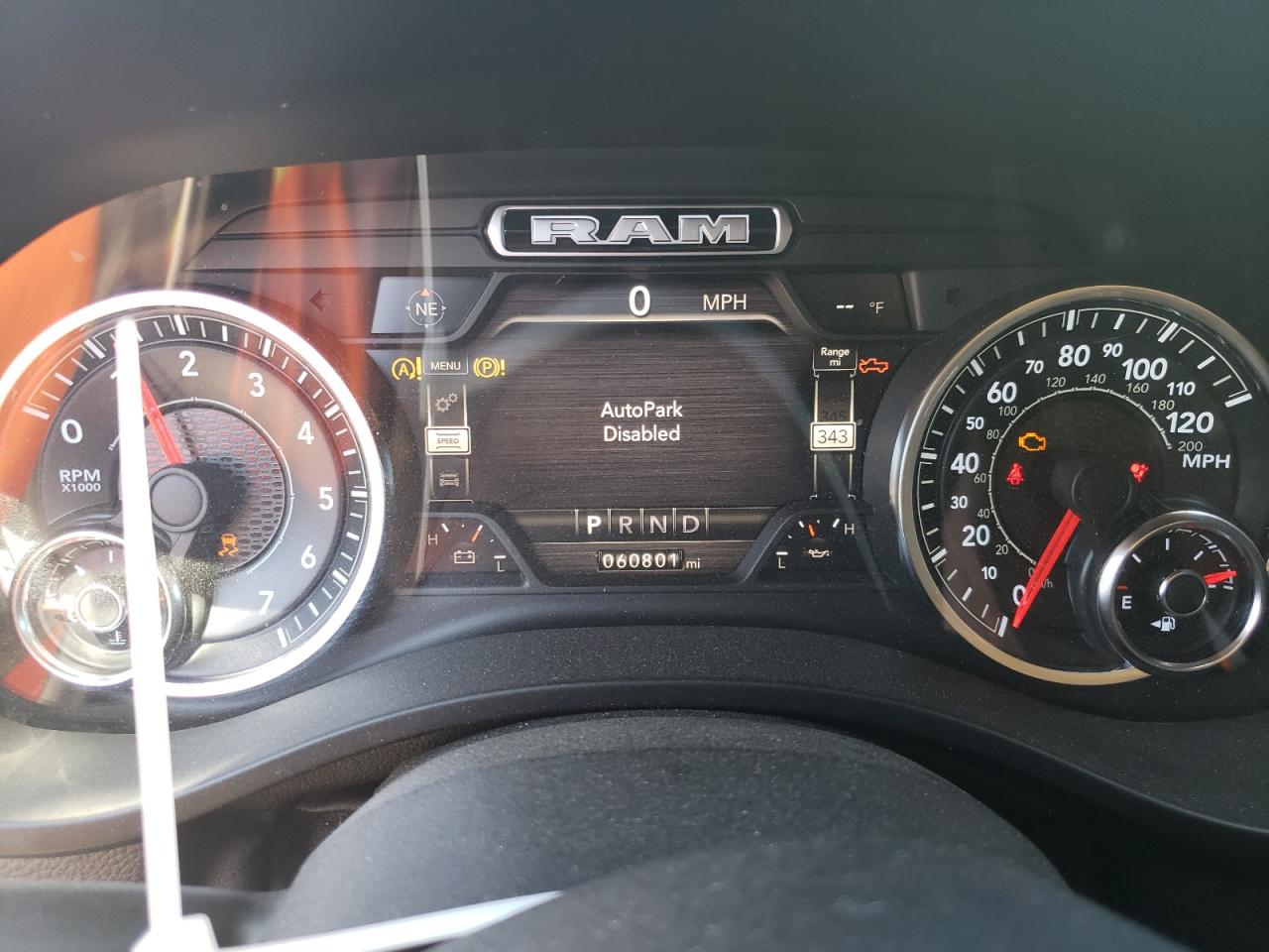 2020 RAM 1500 VIN 1C6SRFFT1LN398711 Copart auction photo, side / front end damage thumbnail 9