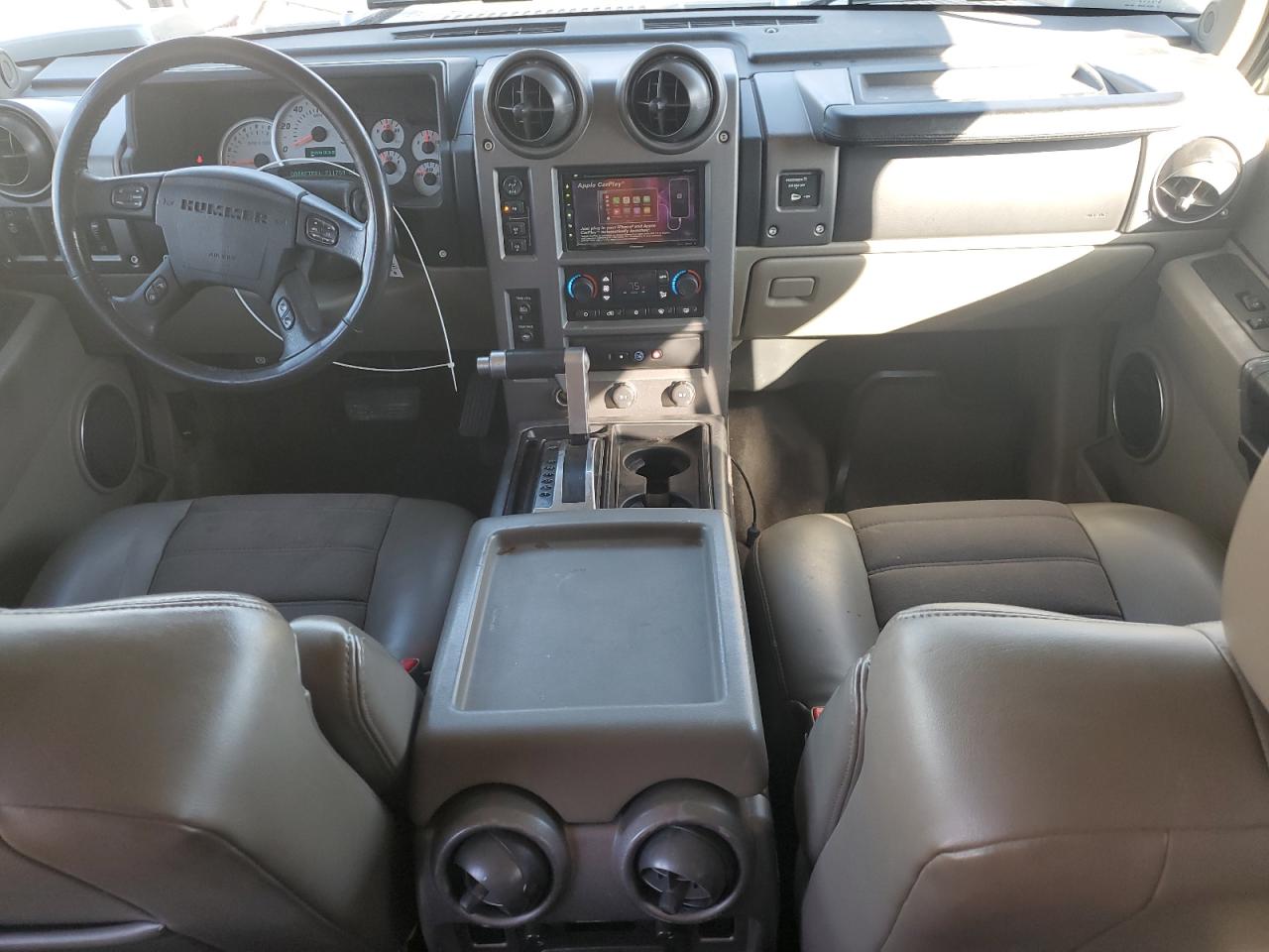2003 Hummer H2 VIN 5GRGN23UX3H140703 Copart auction photo, rear end damage thumbnail 8