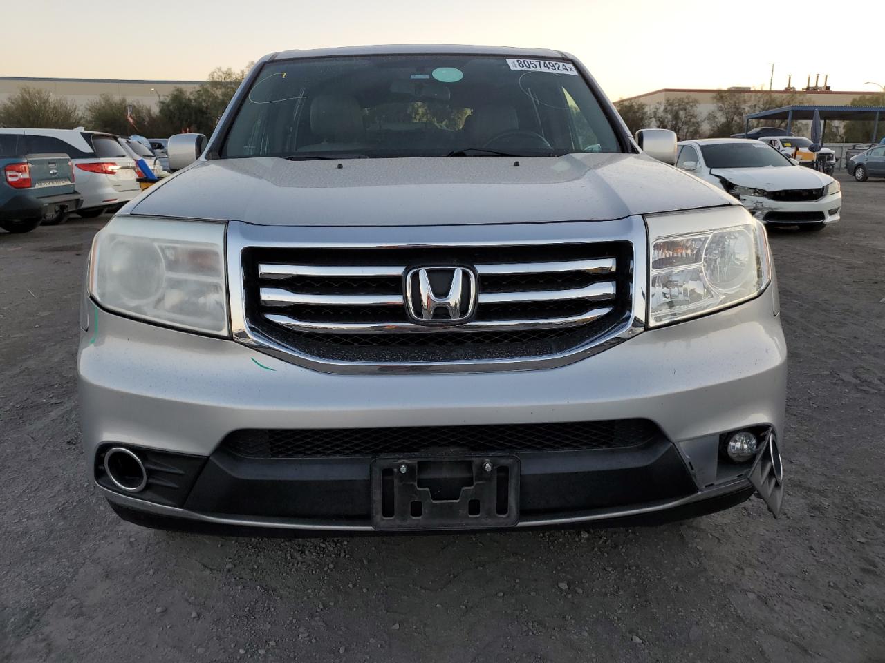 2014 Honda Pilot VIN 5FNYF3H52EB015210 Copart auction photo, side damage thumbnail 5