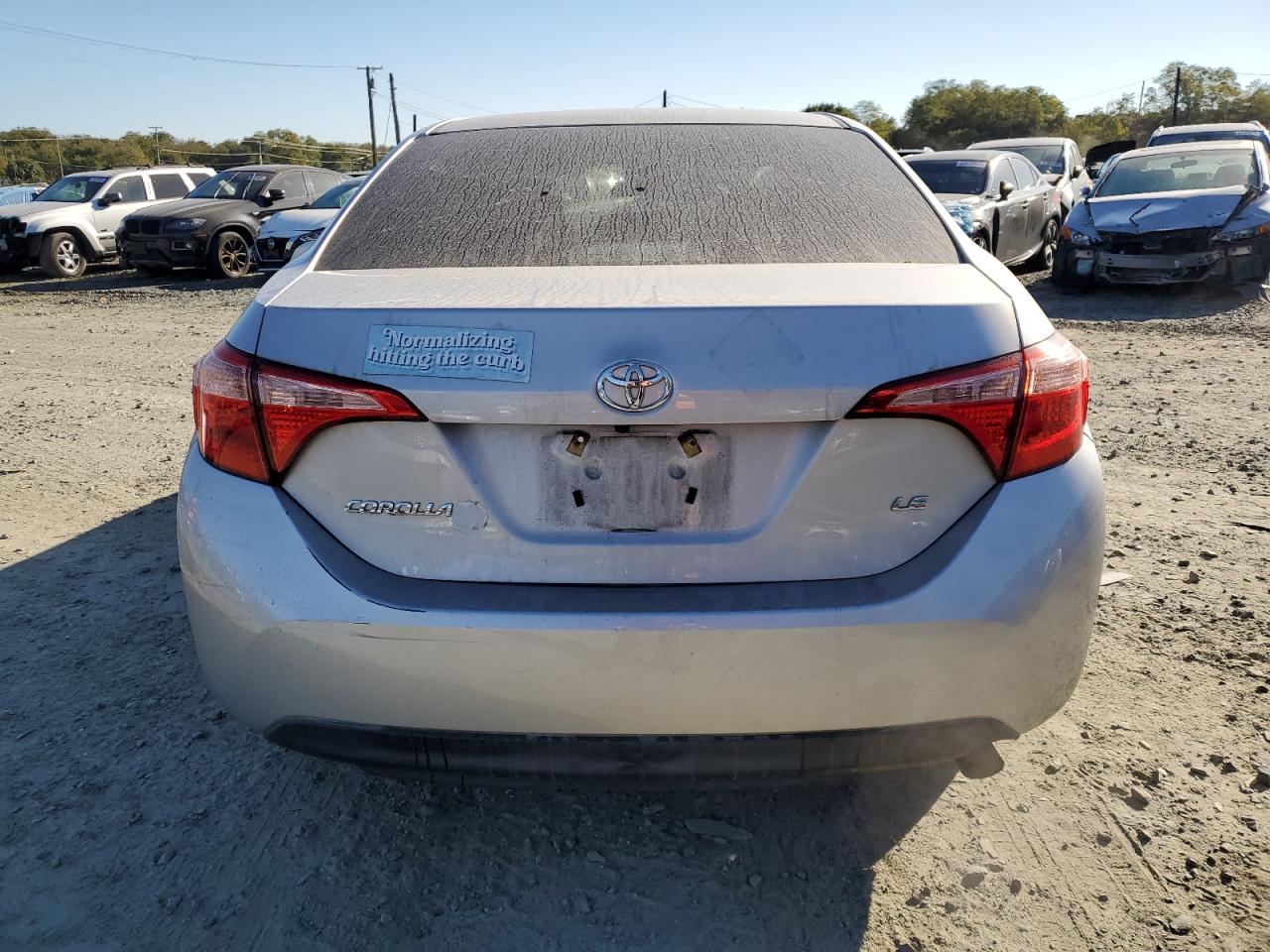 2018 Toyota Corolla VIN 2T1BURHE7JC098291 Copart auction photo, front end damage thumbnail 6