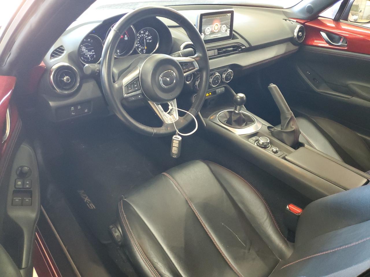 2016 Mazda MX-5 VIN JM1NDAD70G0109480 Copart auction photo, front end / side damage thumbnail 8