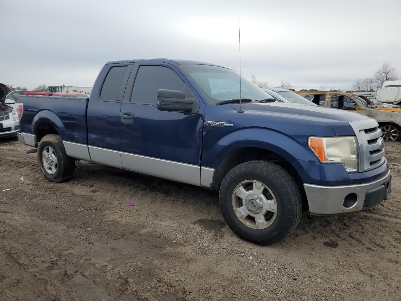 2012 Ford F-150 VIN 1FTEX1CM1CFA40496 Copart auction photo, rear end / side damage thumbnail 4