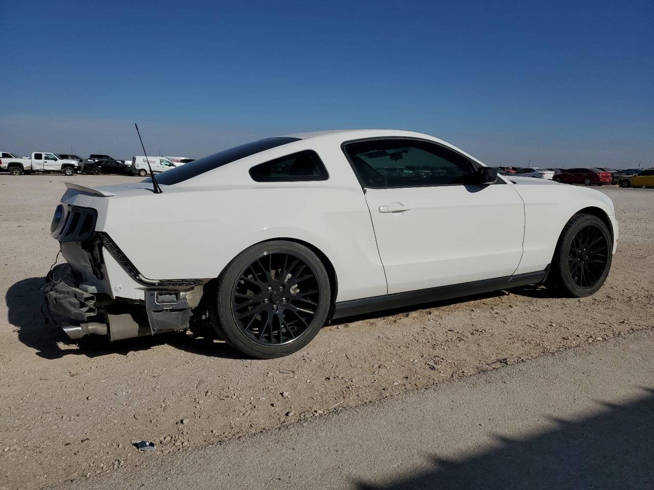 2012 Ford Mustang VIN 1ZVBP8AM8C5257688 Copart auction photo, rear end damage thumbnail 3
