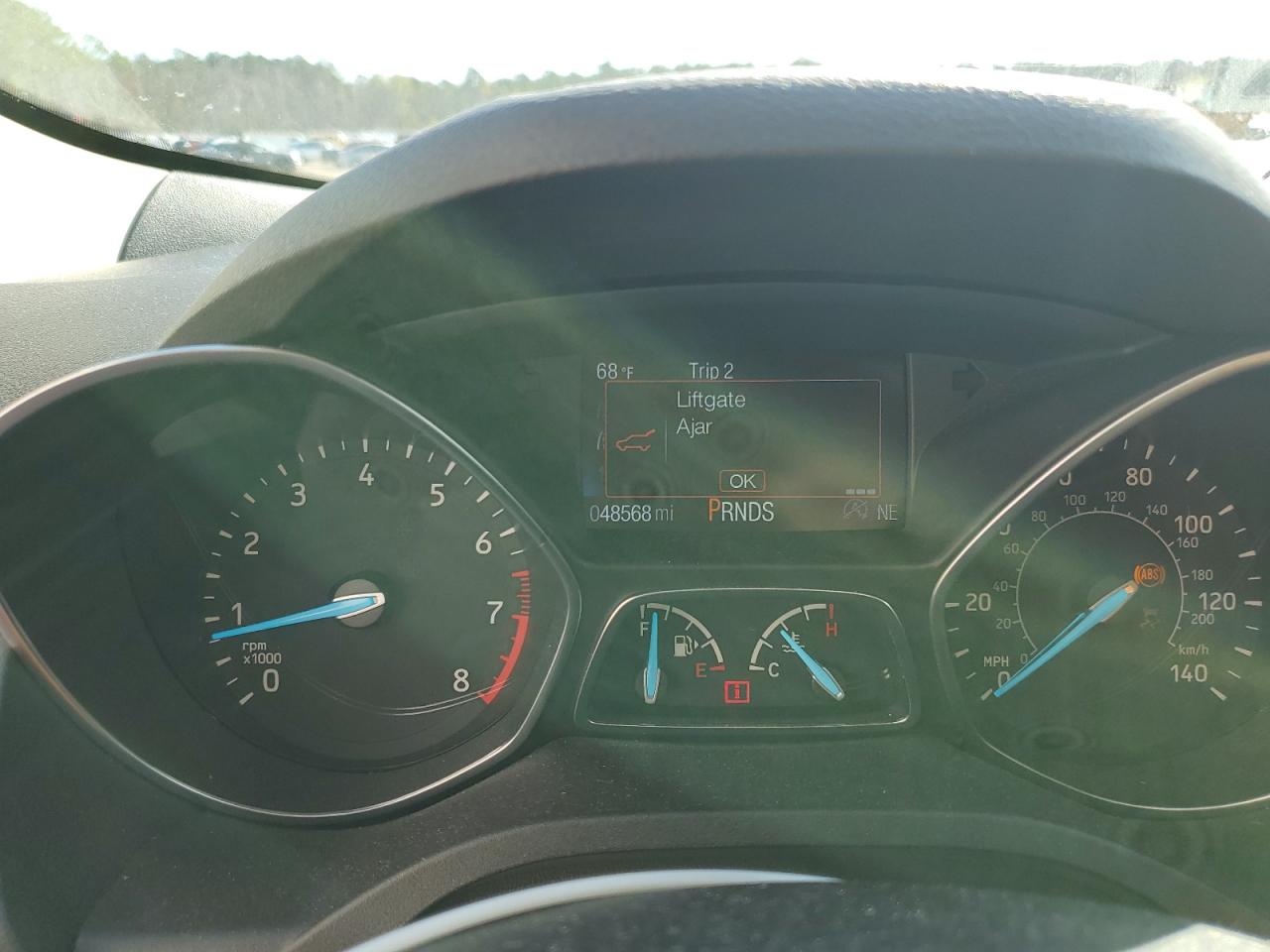 2017 Ford Escape VIN 1FMCU0JD3HUD34591 Copart auction photo, rear end damage thumbnail 9