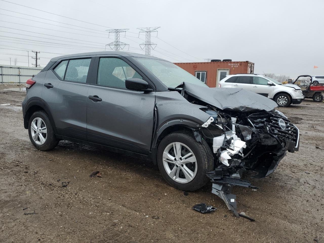2024 Nissan Kicks VIN 3N1CP5BV4RL590088 Copart auction photo, front end / mechanical damage thumbnail 4