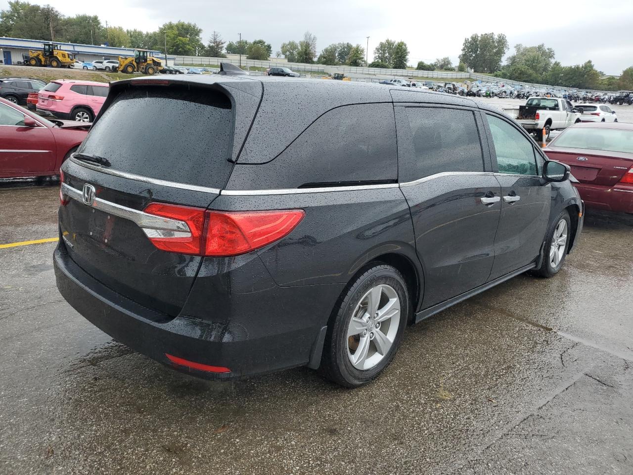2020 Honda Odyssey VIN 5FNRL6H78LB044904 Copart auction photo, front end damage thumbnail 3