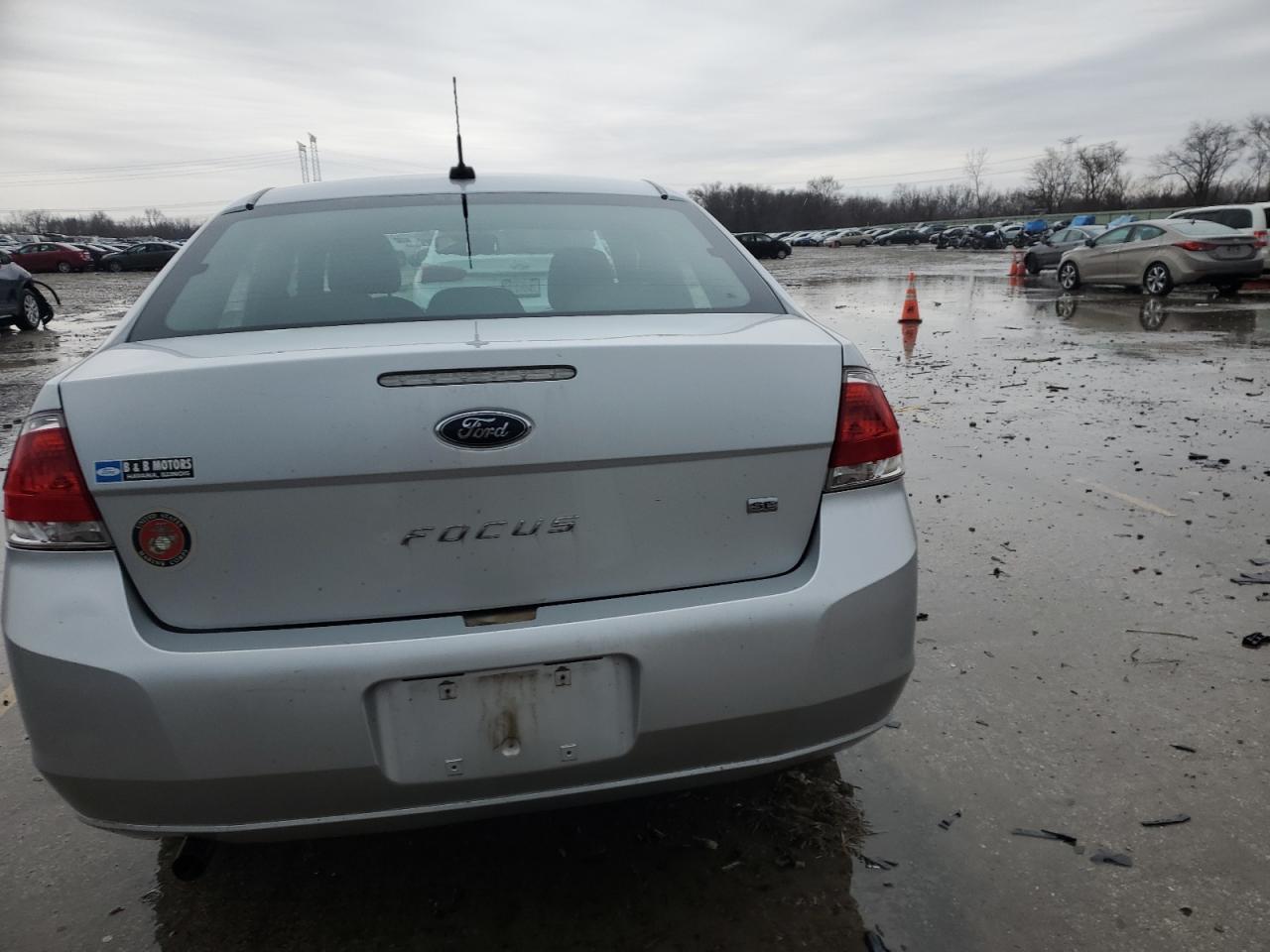 2010 Ford Focus VIN 1FAHP3FN1AW107422 Copart auction photo, front end damage thumbnail 6