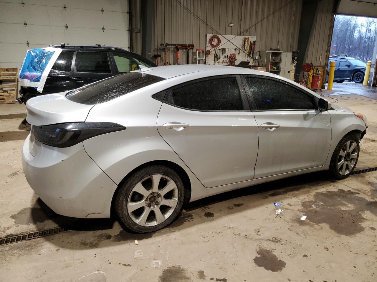 2012 Hyundai Elantra VIN 5NPDH4AE8CH081607 Copart auction photo, front end damage thumbnail 3