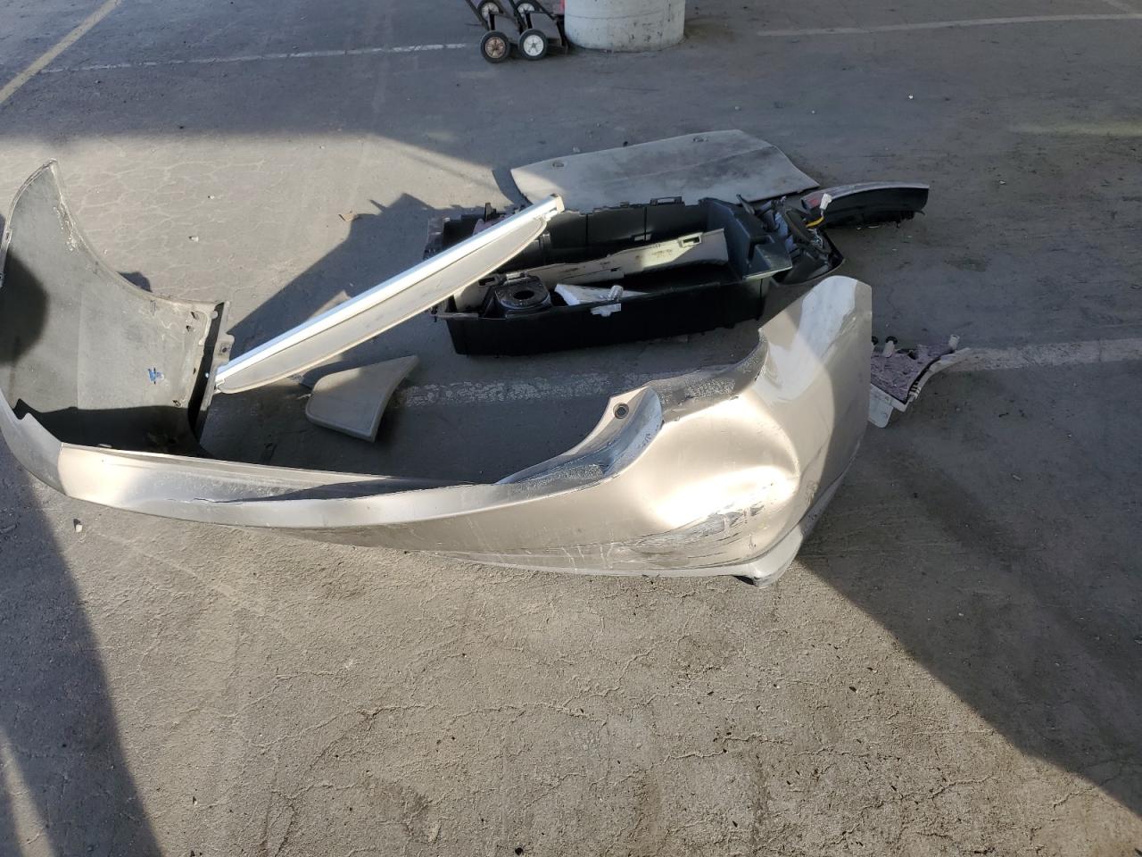 2008 Toyota Prius VIN JTDKB20U083309107 Copart auction photo, rear end / front end damage thumbnail 12