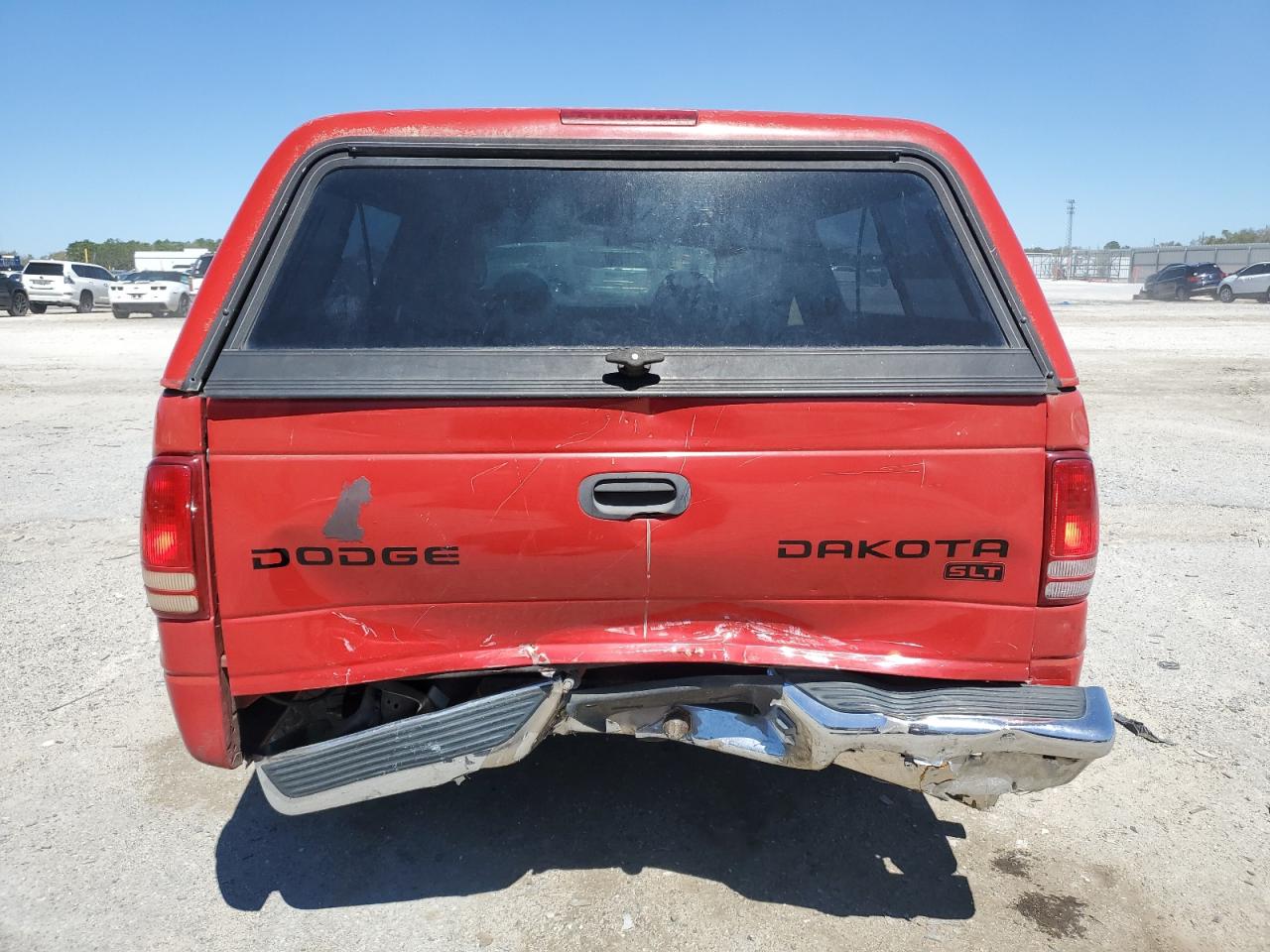 2004 Dodge Dakota VIN 1D7HL48N94S599062 Copart auction photo, rear end damage thumbnail 6