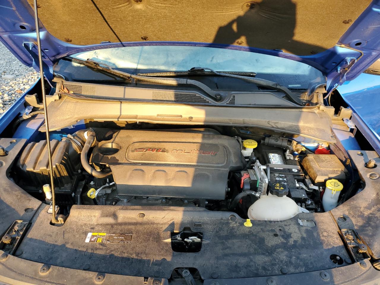 2022 Jeep Compass VIN 3C4NJDDB5NT123597 Copart auction photo, side damage thumbnail 12