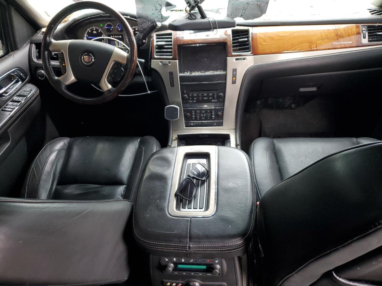 2013 Cadillac Escalade VIN 1GYS4DEF8DR133652 Copart auction photo, top/roof damage thumbnail 8