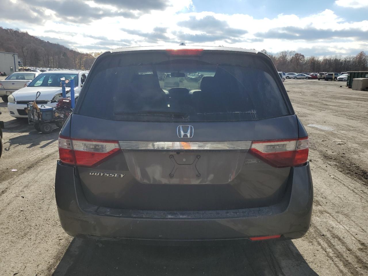 2012 Honda Odyssey VIN 5FNRL5H6XCB048406 Copart auction photo, all over damage thumbnail 6