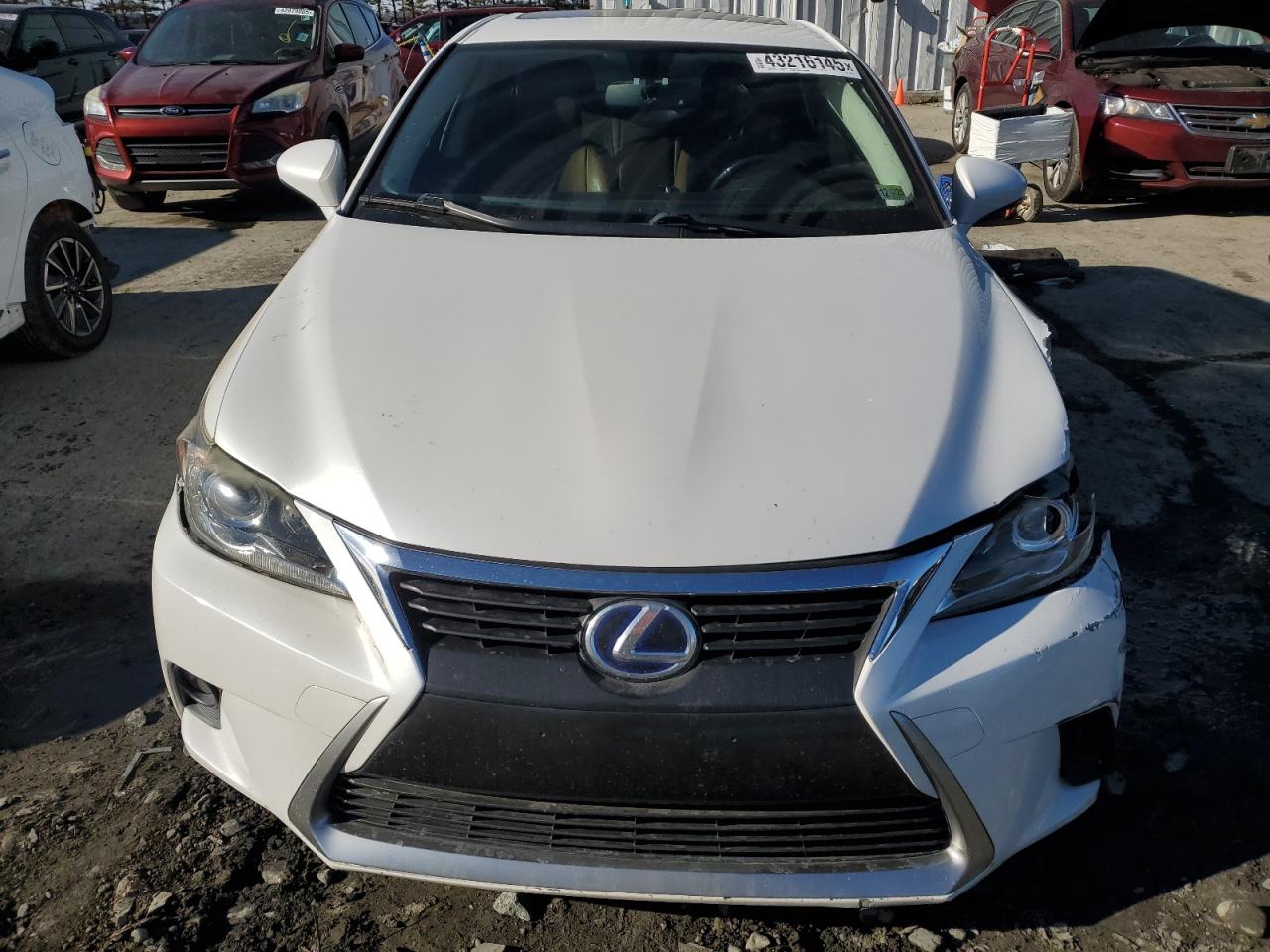 2015 Lexus CT VIN JTHKD5BH7F2231700 Copart auction photo, all over damage thumbnail 5
