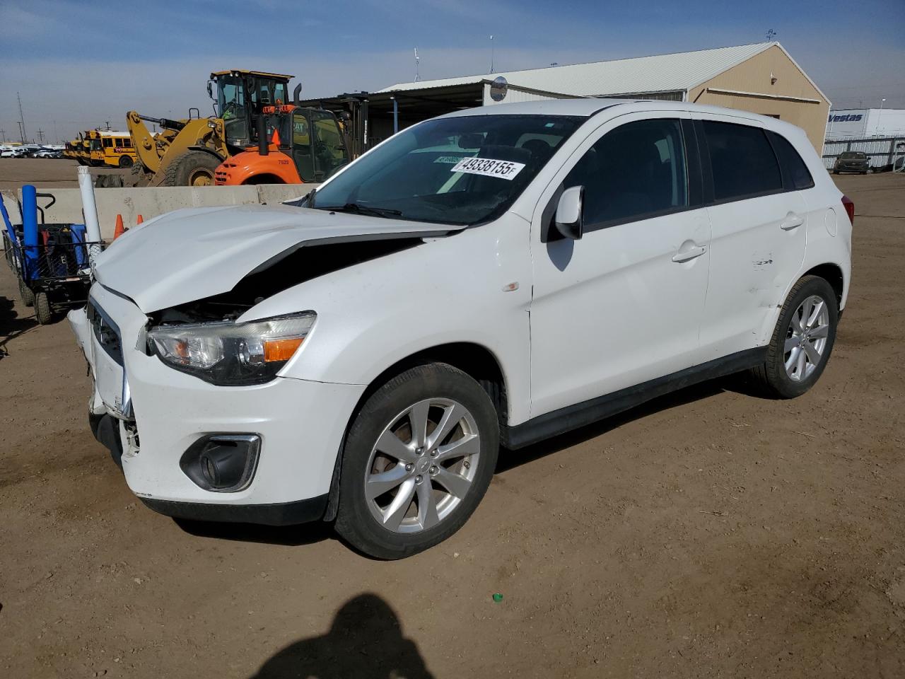 2015 Mitsubishi Outlander VIN 4A4AP3AU8FE032489
