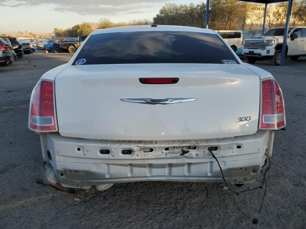2014 Chrysler 300 VIN 2C3CCAAG7EH276107 Copart auction photo, rear end damage thumbnail 6