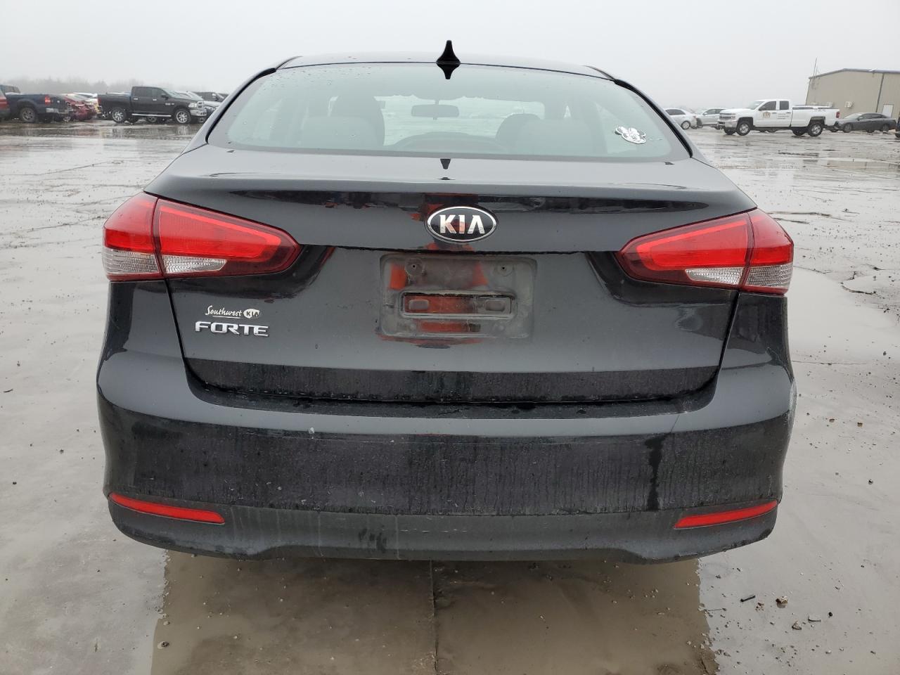2017 KIA Forte VIN 3KPFK4A73HE055116 Copart auction photo, side damage thumbnail 6