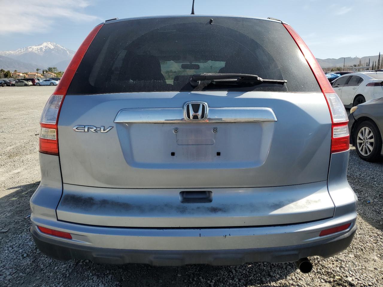 2010 Honda CR-V VIN 5J6RE3H5XAL010670 Copart auction photo, front end / minor dent/scratches damage thumbnail 6