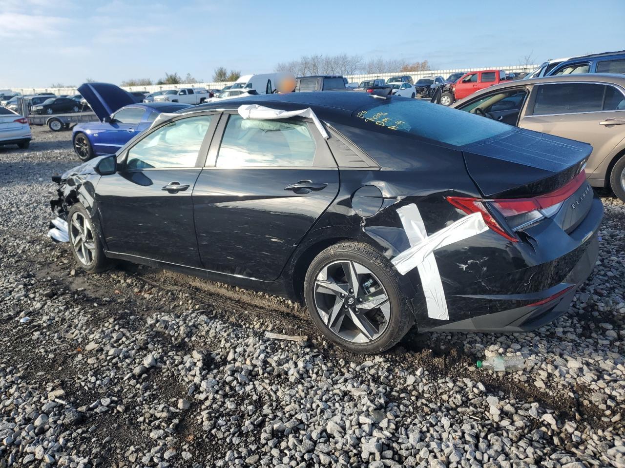 2023 Hyundai Elantra VIN KMHLS4AG6PU618657 Copart auction photo, front end / minor dent/scratches damage thumbnail 2