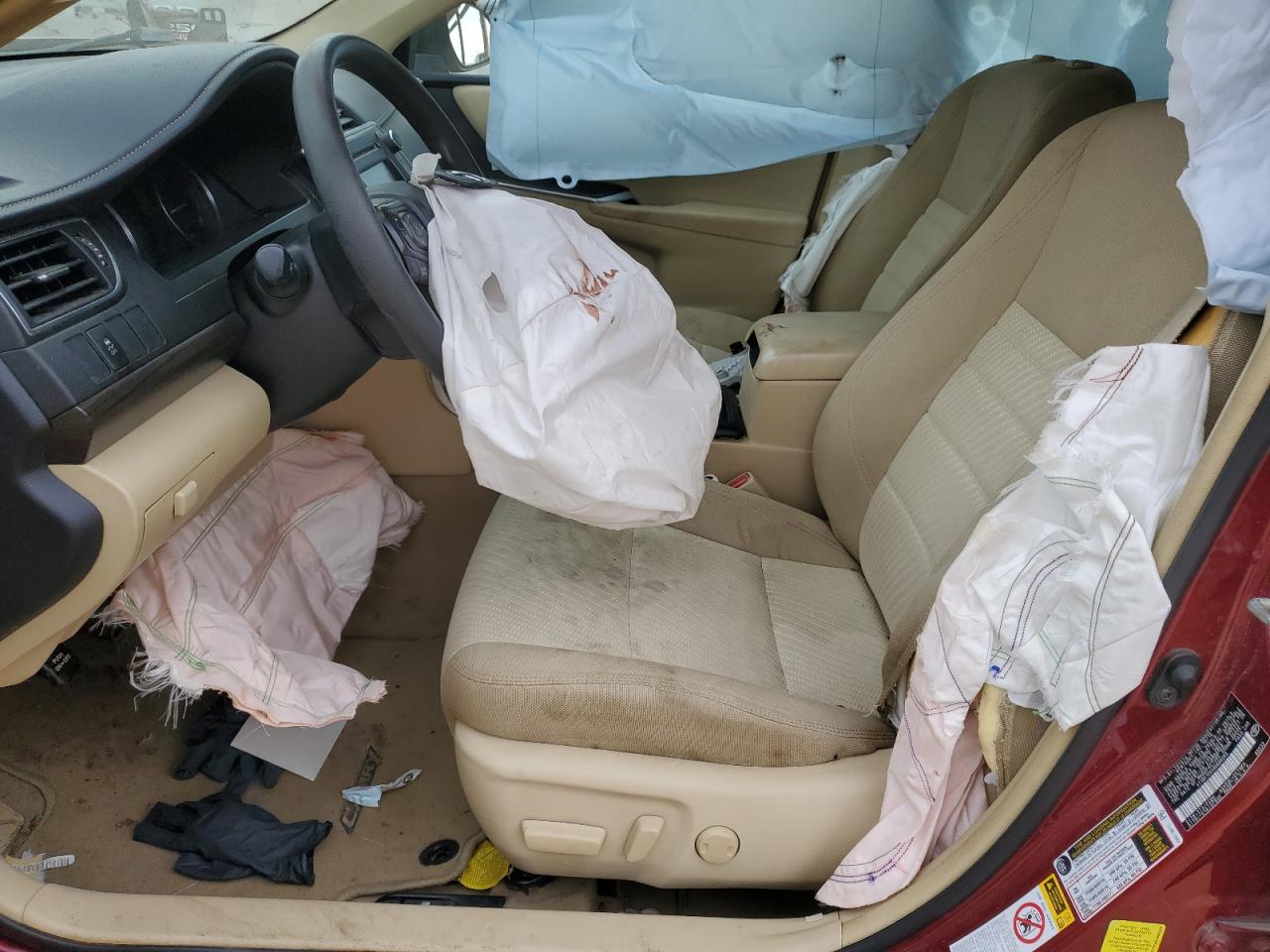 2017 Toyota Camry VIN 4T1BF1FK4HU690289 Copart auction photo, front end damage thumbnail 7