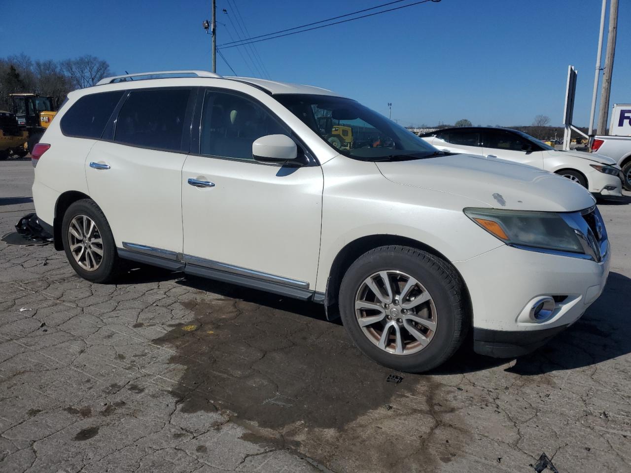 2015 Nissan Pathfinder VIN 5N1AR2MN8FC649155 Copart auction photo, mechanical damage thumbnail 4