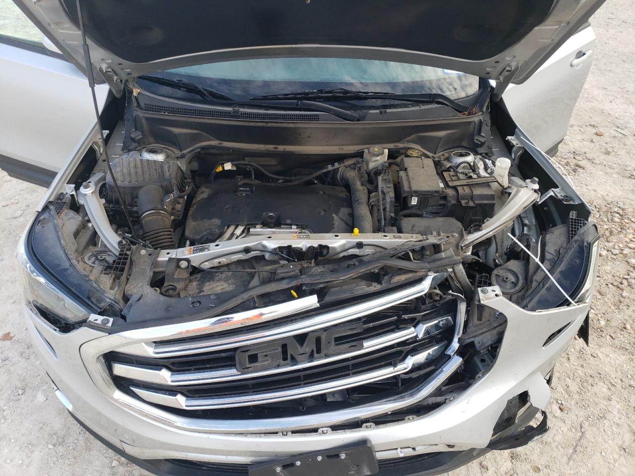 2019 GMC Terrain VIN 3GKALPEX1KL273078 Copart auction photo, front end / side damage thumbnail 13