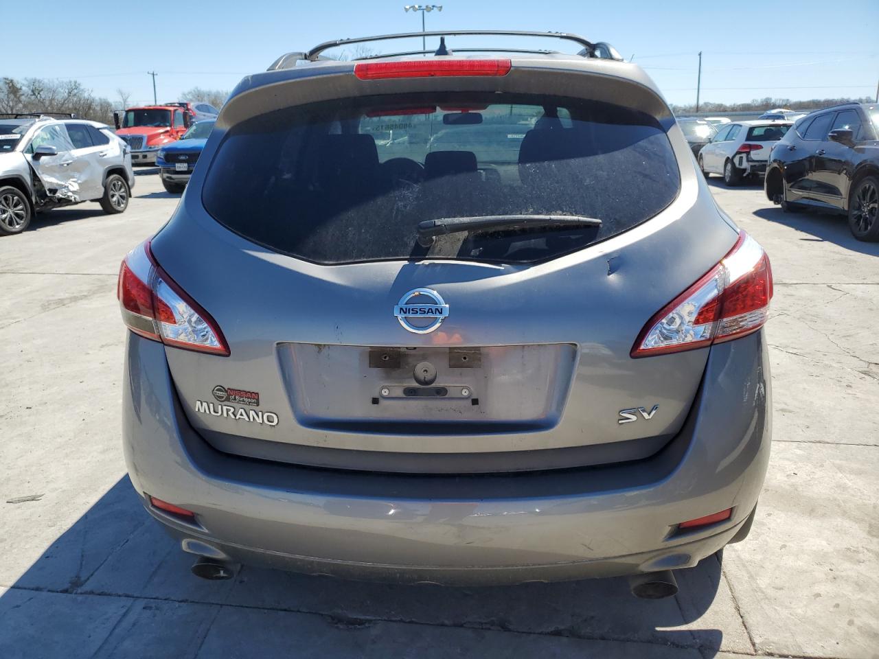 2012 Nissan Murano VIN JN8AZ1MU2CW120854 Copart auction photo, mechanical / minor dent/scratches damage thumbnail 6