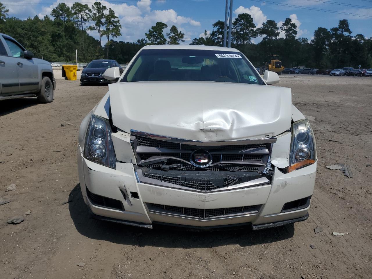 2010 Cadillac CTS VIN 1G6DE5EG1A0115300 Copart auction photo, front end damage thumbnail 5