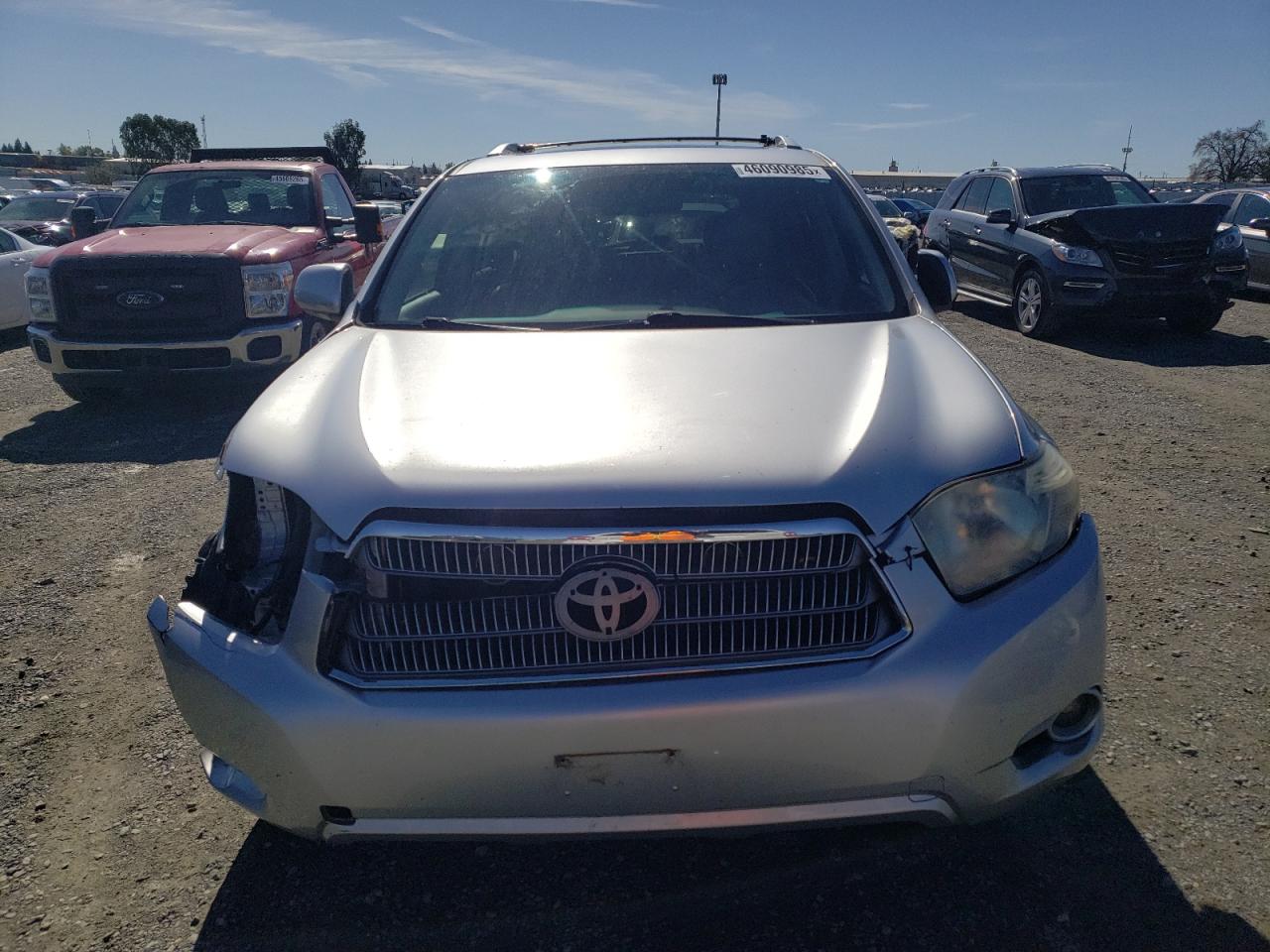 2008 Toyota Highlander VIN JTEEW44A382016901 Copart auction photo, front end / minor dent/scratches damage thumbnail 5