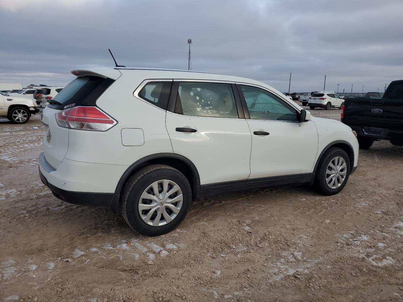 2016 Nissan Rogue VIN KNMAT2MT2GP625917 Copart auction photo, front end / side damage thumbnail 3