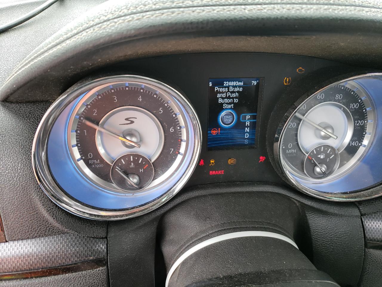 2014 Chrysler 300 VIN 2C3CCAGG0EH309729 Copart auction photo, all over damage thumbnail 9